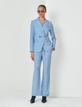 MARYLING  Light Blue Classic Suit Pants