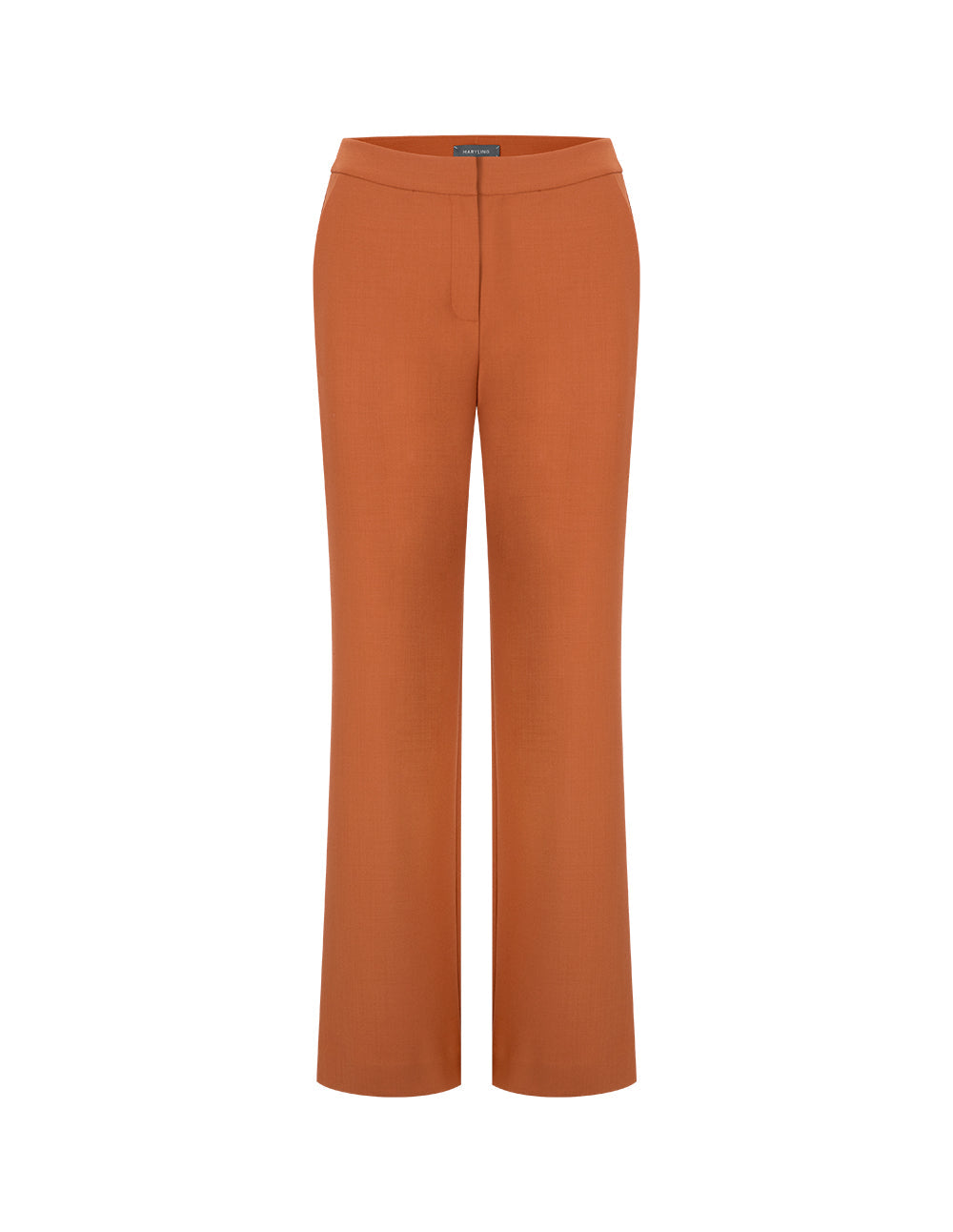 MARYLING Maple Orange Straight Leg Trousers
