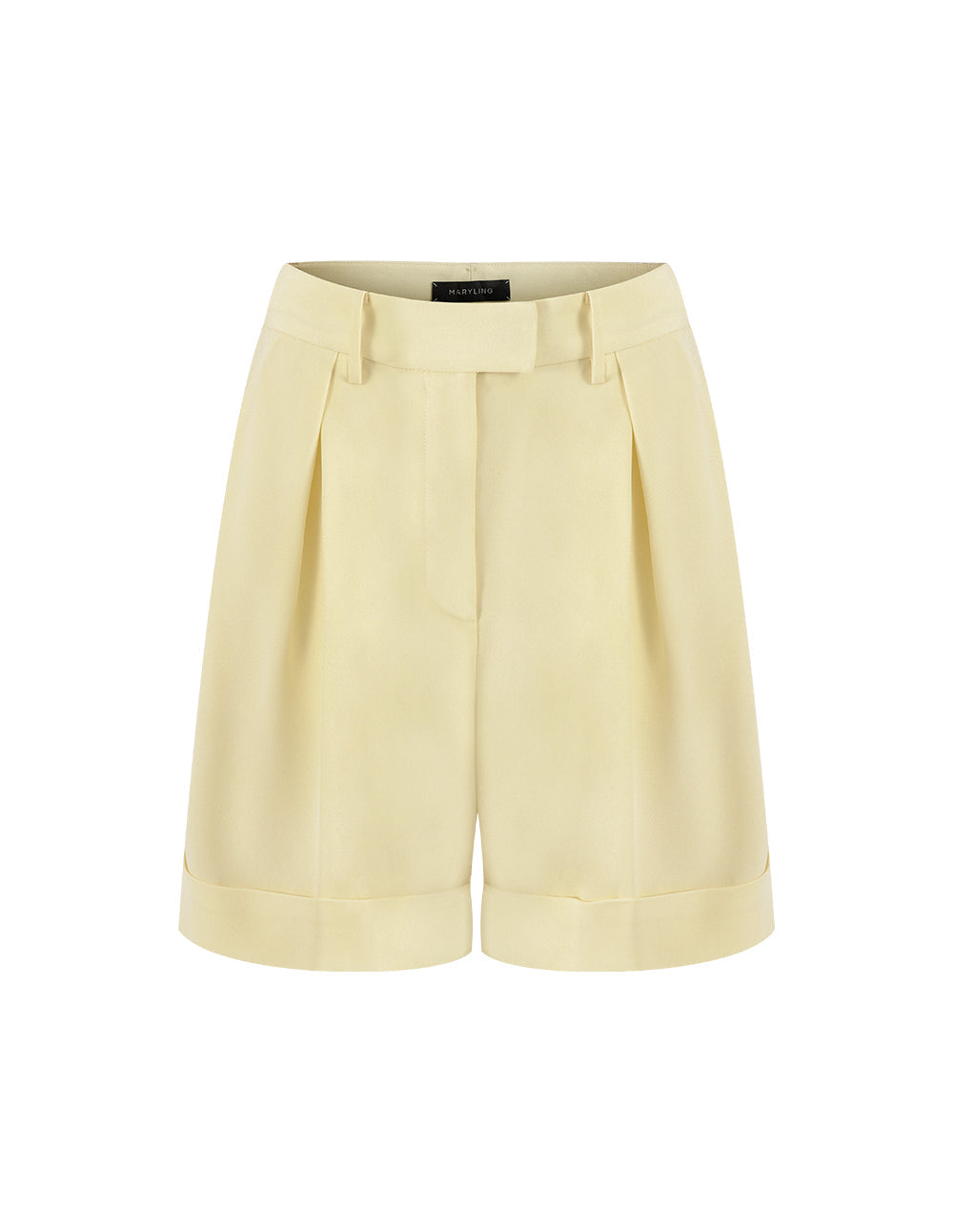 MARYLING Acetate Bermuda Shorts
