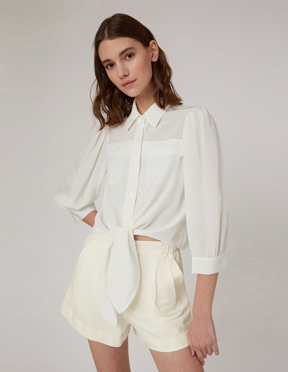 MARYLING Classic A-shaped shorts