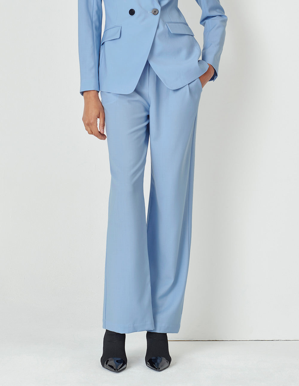 MARYLING  Light Blue Classic Suit Pants
