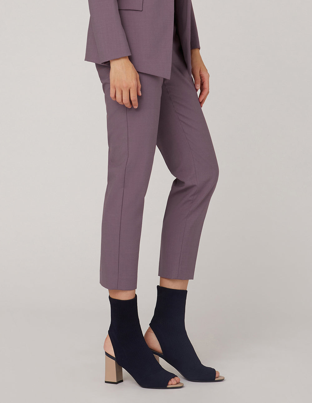 MARYLING Crop Leg Suit Trousers