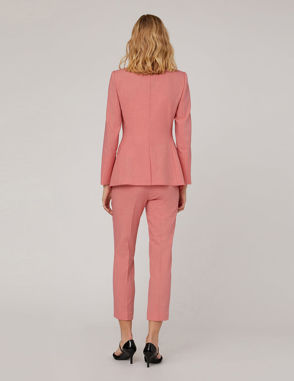 MARYLING Crop Leg Suit Trousers