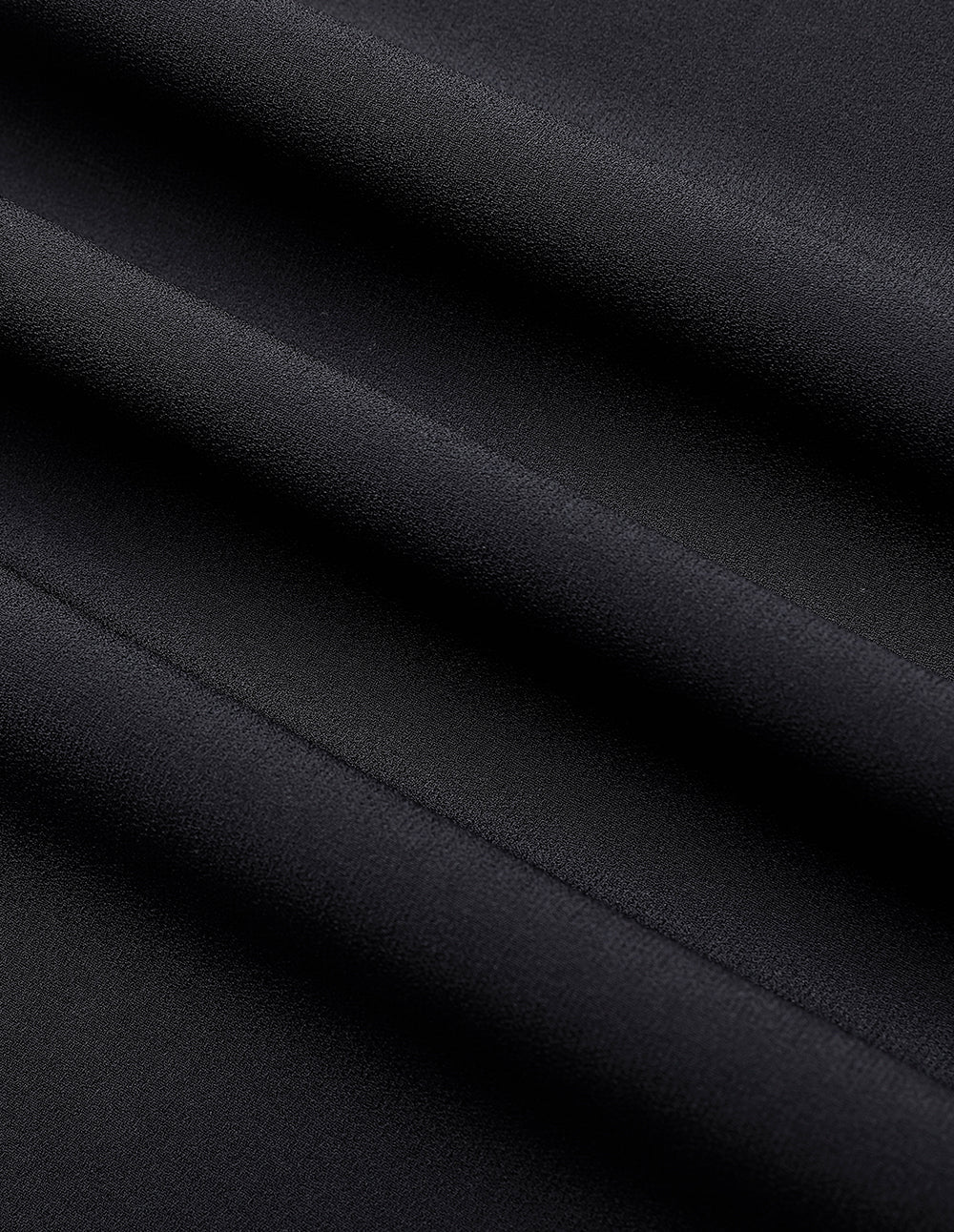 MARYLING Ice Blue Draped Straight Suit Pants