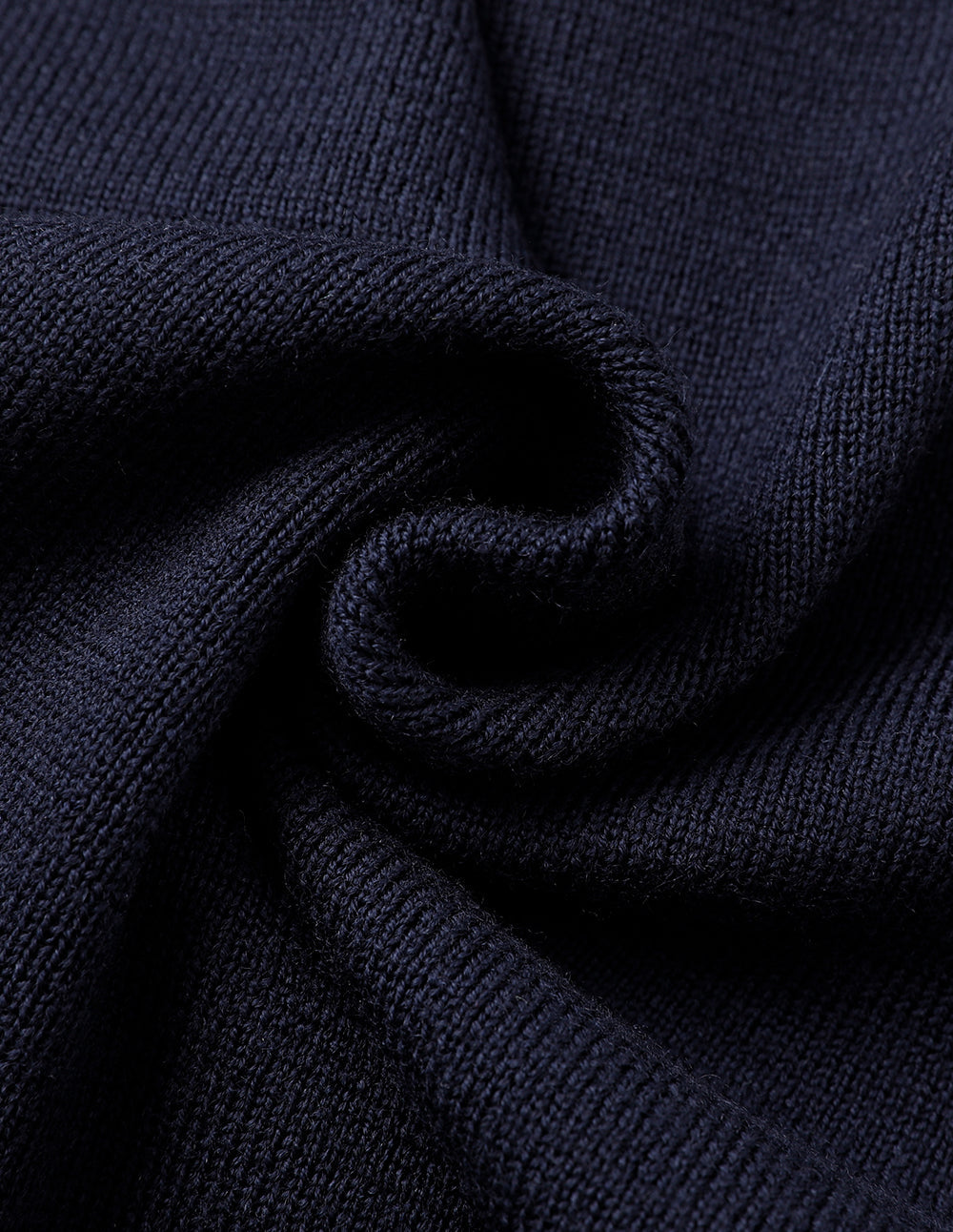 MARYLING Dark Blue Wool Knit Trousers